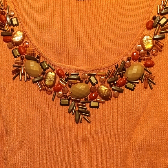 Ruby Rd  Beaded Tank - Picture 4 of 4